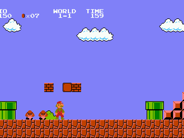 Super Mario Bros [Falcon030] atari screenshot